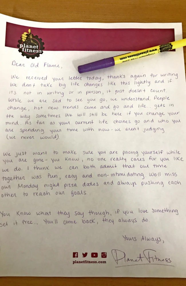 Fitness Man cancels gym membership with hilarious