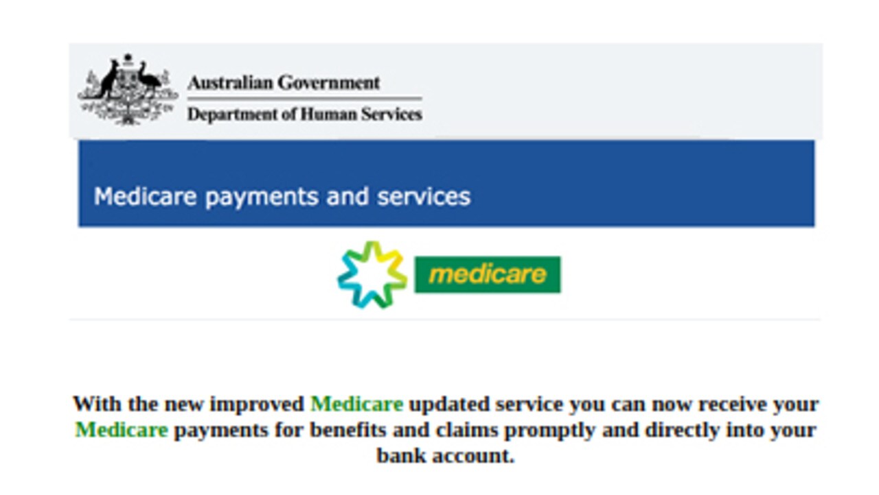 myGov Medicare payment scam warning as sites ‘cloned’ The CourierMail