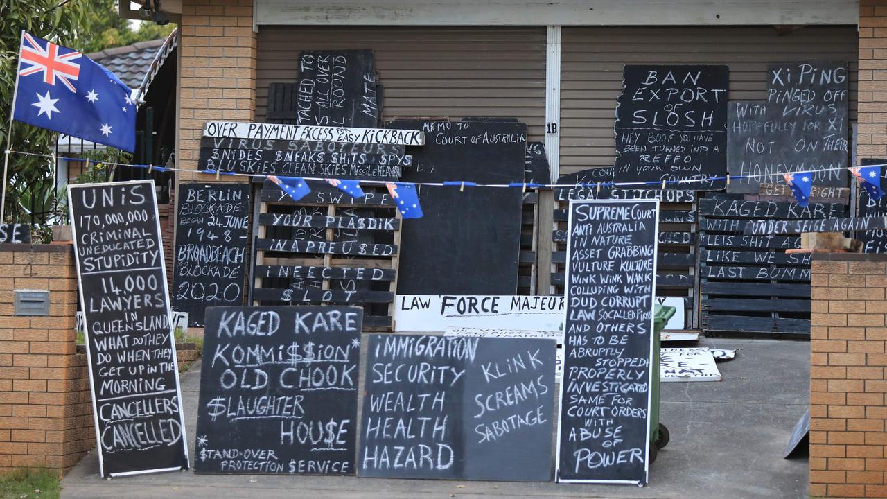Gold Coast Home of wellknown protester on Rudd St, Broadbeach Waters