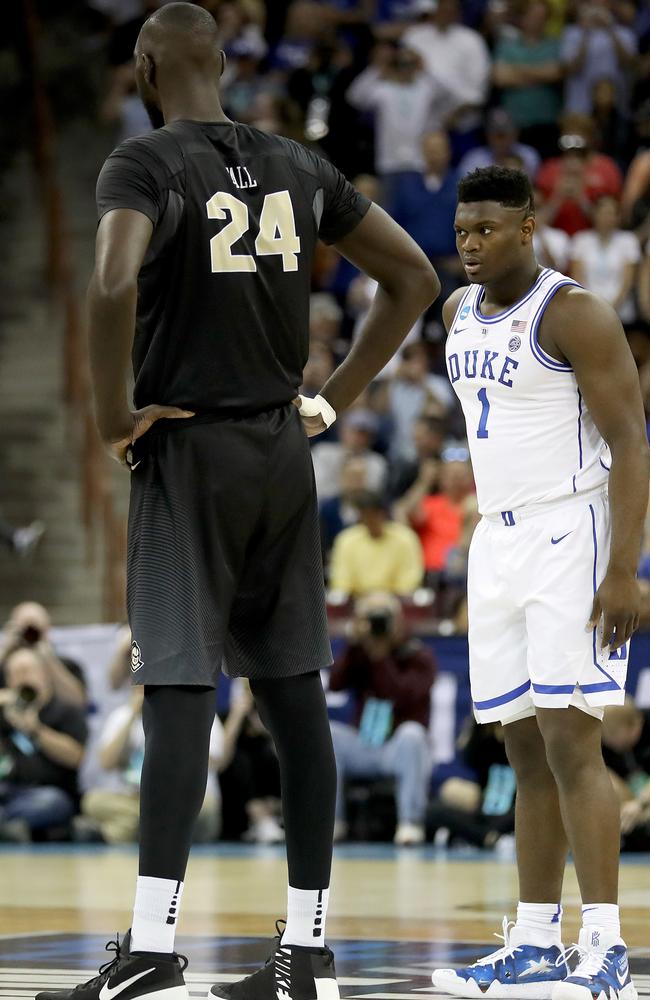 NBA draft combine results Tacko Fall measurements Fox