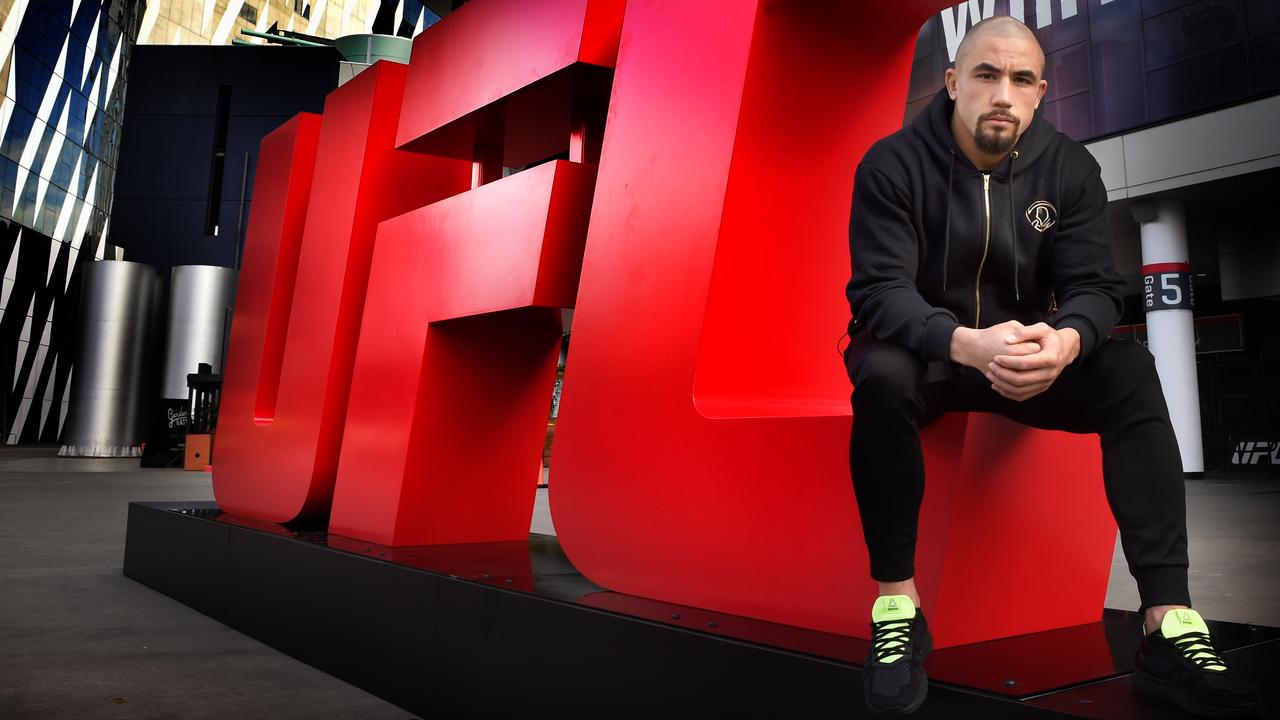 UFC champ Whittaker in shape of his career