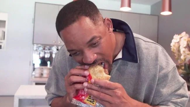 Will Smith Australia videos Actor can NOT eat a meat pie