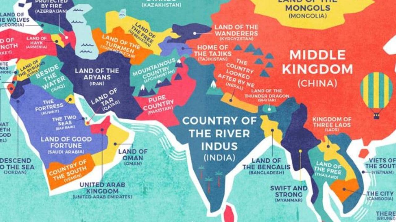 Incredible origins of country names NT News