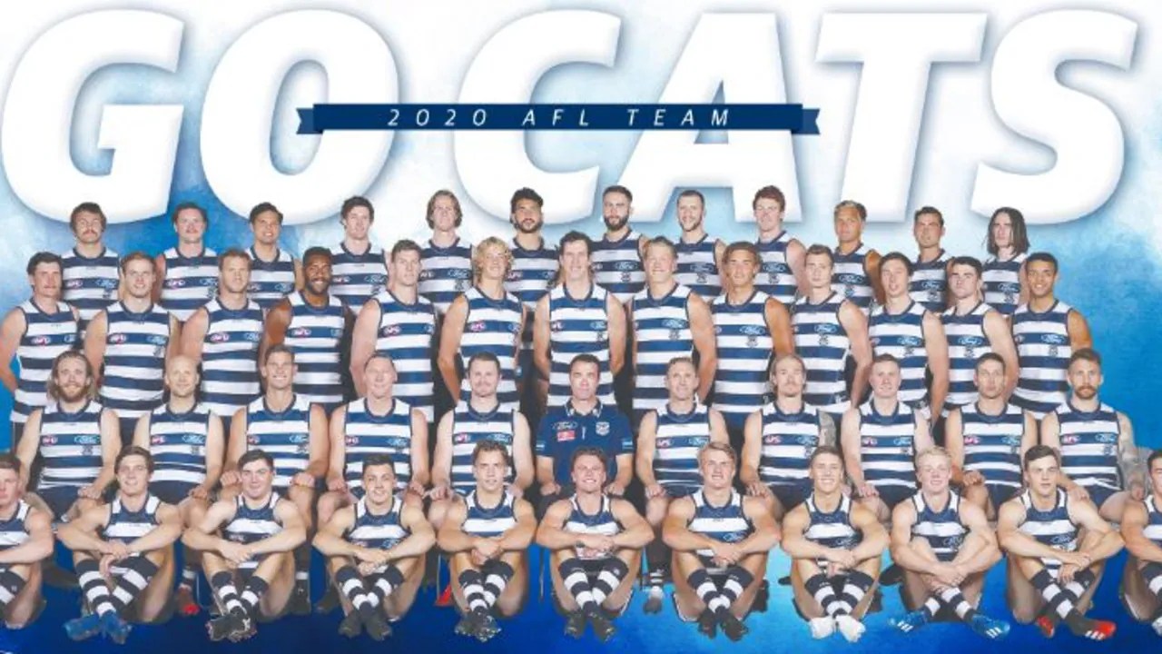 Geelong Cats 2020 download team poster ahead of finals clash Geelong