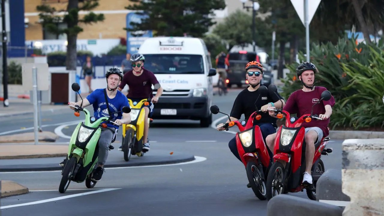 Scooters used on Gold Coast now unlikely to meet new requirements in