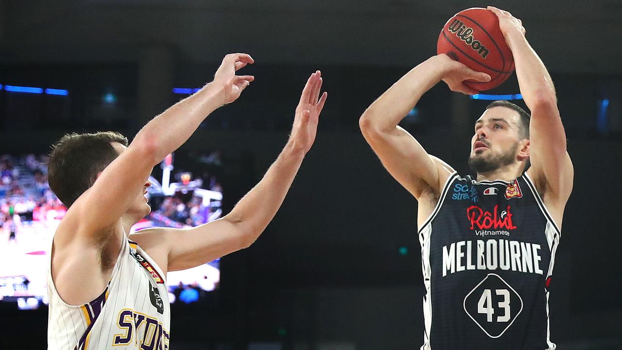 NBL 2021 Sydney Kings vs. Melbourne United, John Cain Arena, NBL ladder, 11 wins in a row