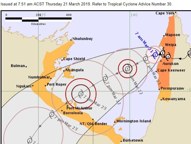 Cyclone Trevor Residents in Borroloola and surrounding areas evacuated