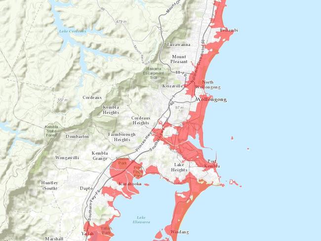 Tsunami evacuation maps for Sydney and NSW making waves on social media