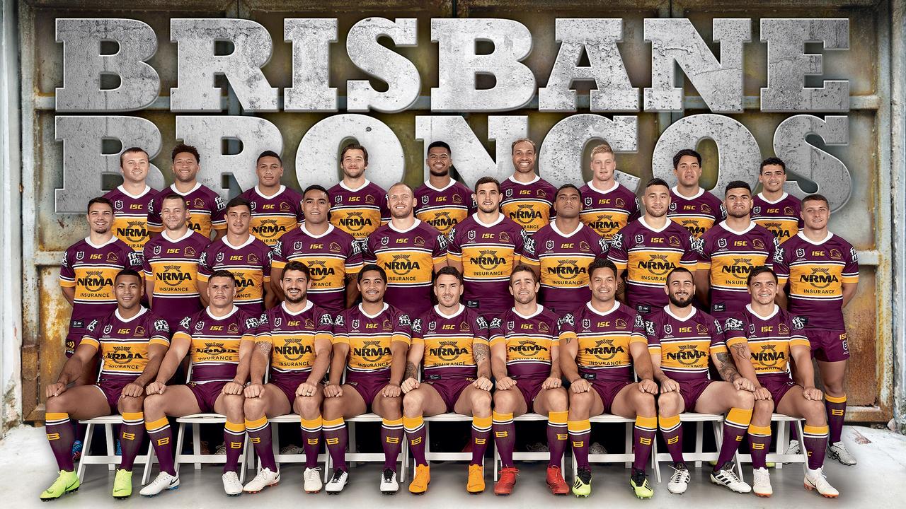 NRL 2019 Brisbane Broncos desktop background, poster, free download