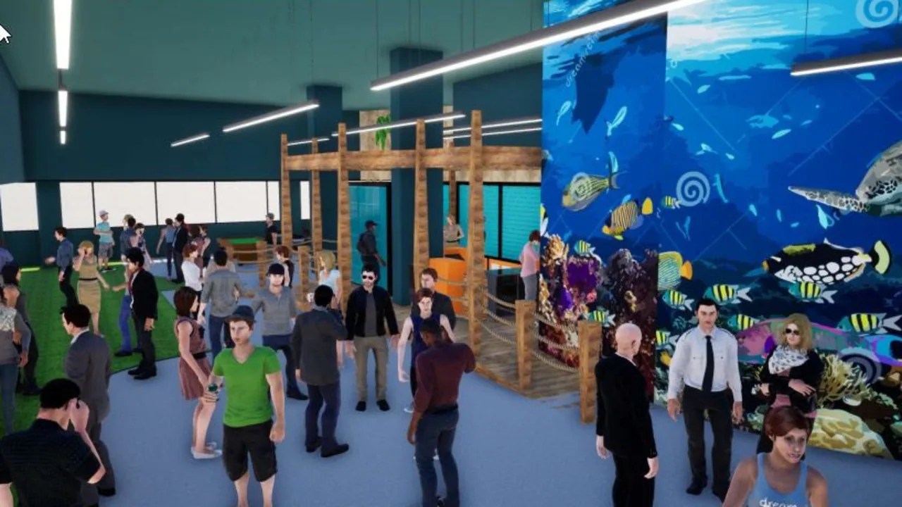 Plans to build a mini golf course at Bluewater Square shopping centre