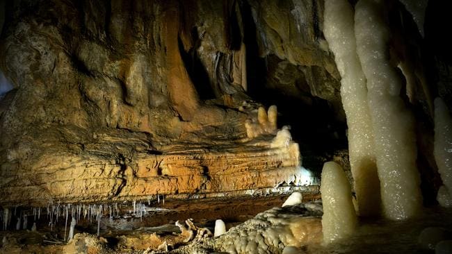 By that time, their work as speleologists was already recognized. The prehistoric cave, Grotte Chauvet, in France now a ...