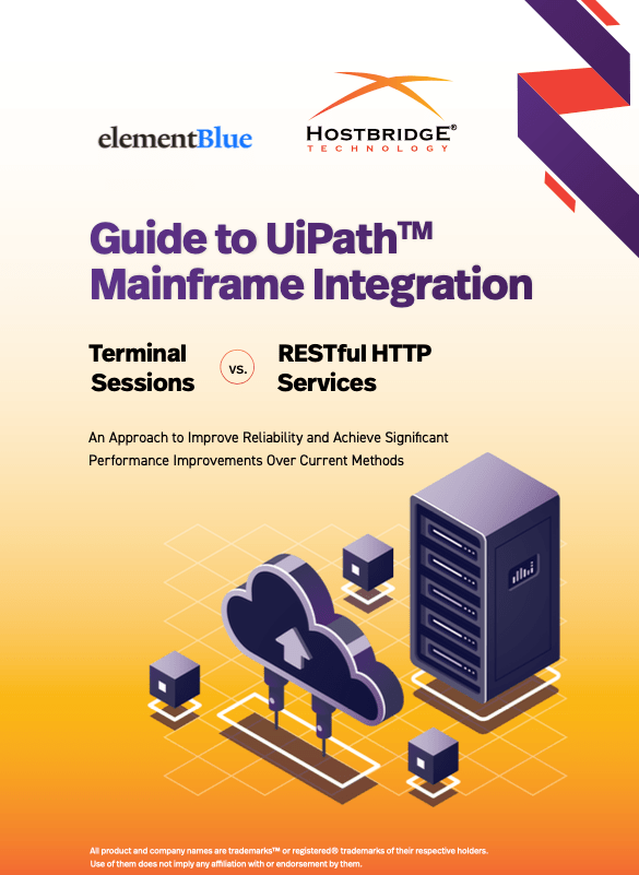 HostBridge Technology and Element Blue Release Guide to UiPath