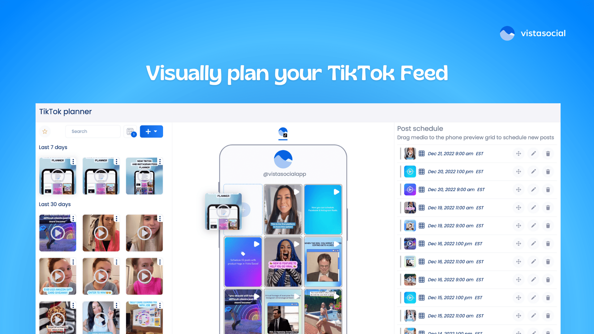 Vista Social Launches the First Ever TikTok Content Planner Licht Journal