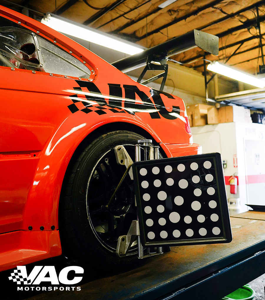 VAC Motorsports Computerized Wheel Alignment Service