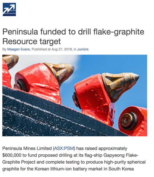 Graphite Exploration Target Bolsters PSM’s TwoPronged Strategy