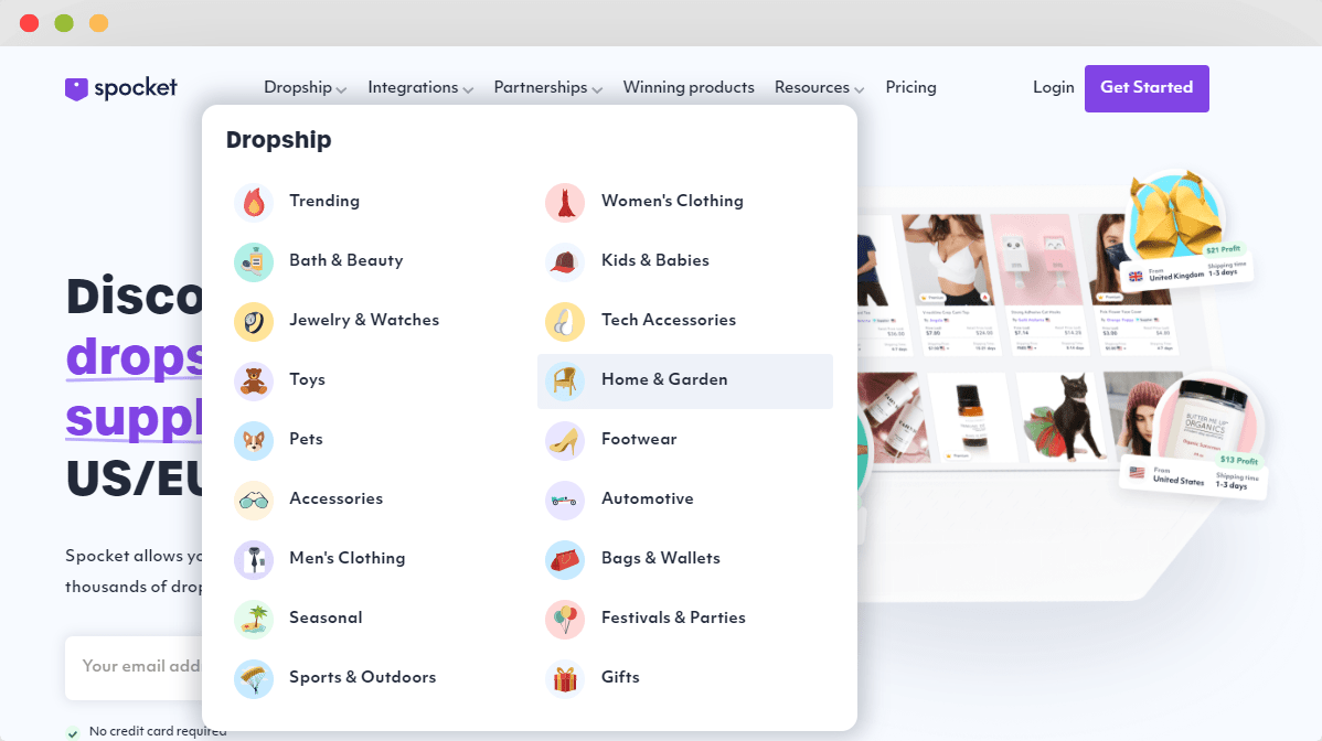 Top 30+ Free Home Decor Dropshipping Companies Dropshipping From