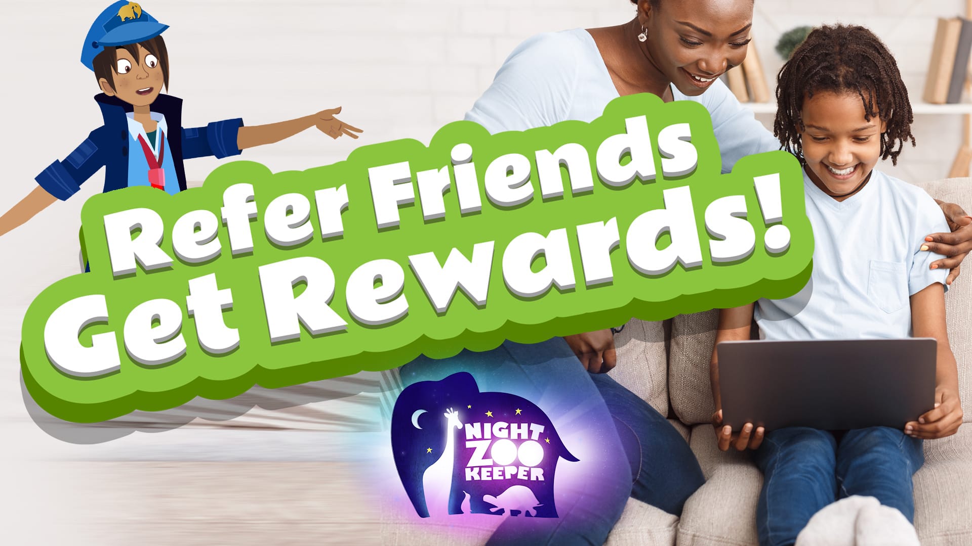 Referral Program Night Zookeeper