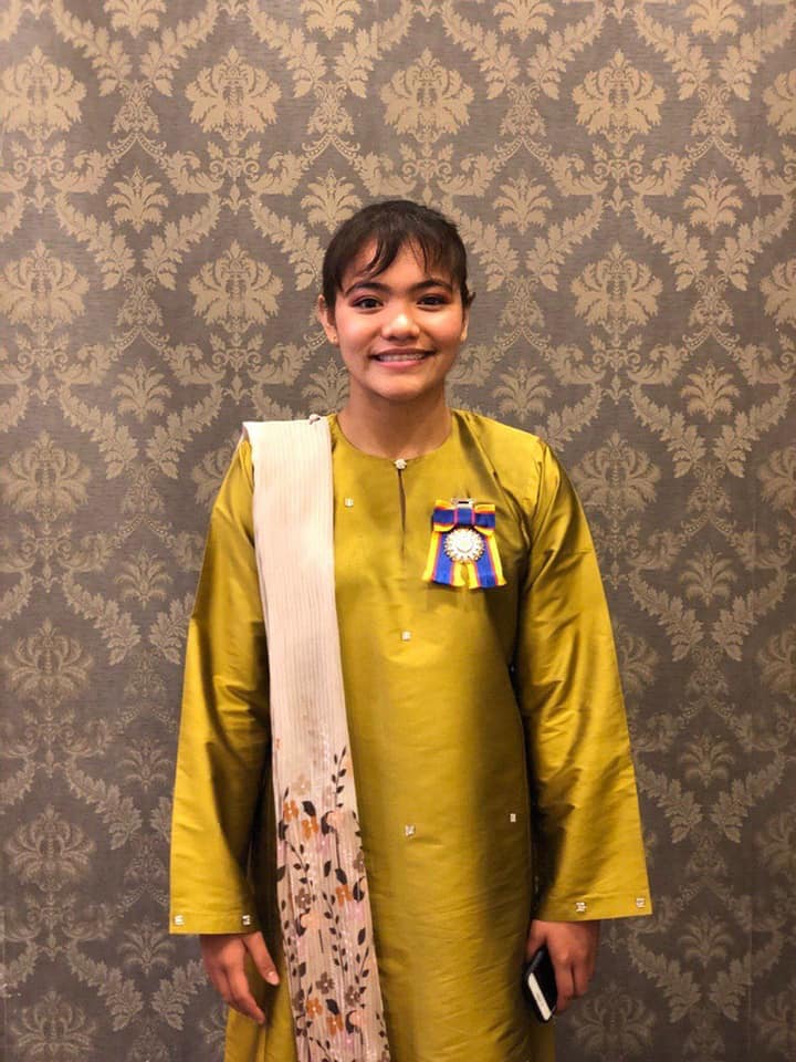 Terima Darjah Kebesaran YDP Agong Umur 20 Tahun, DHABITAH