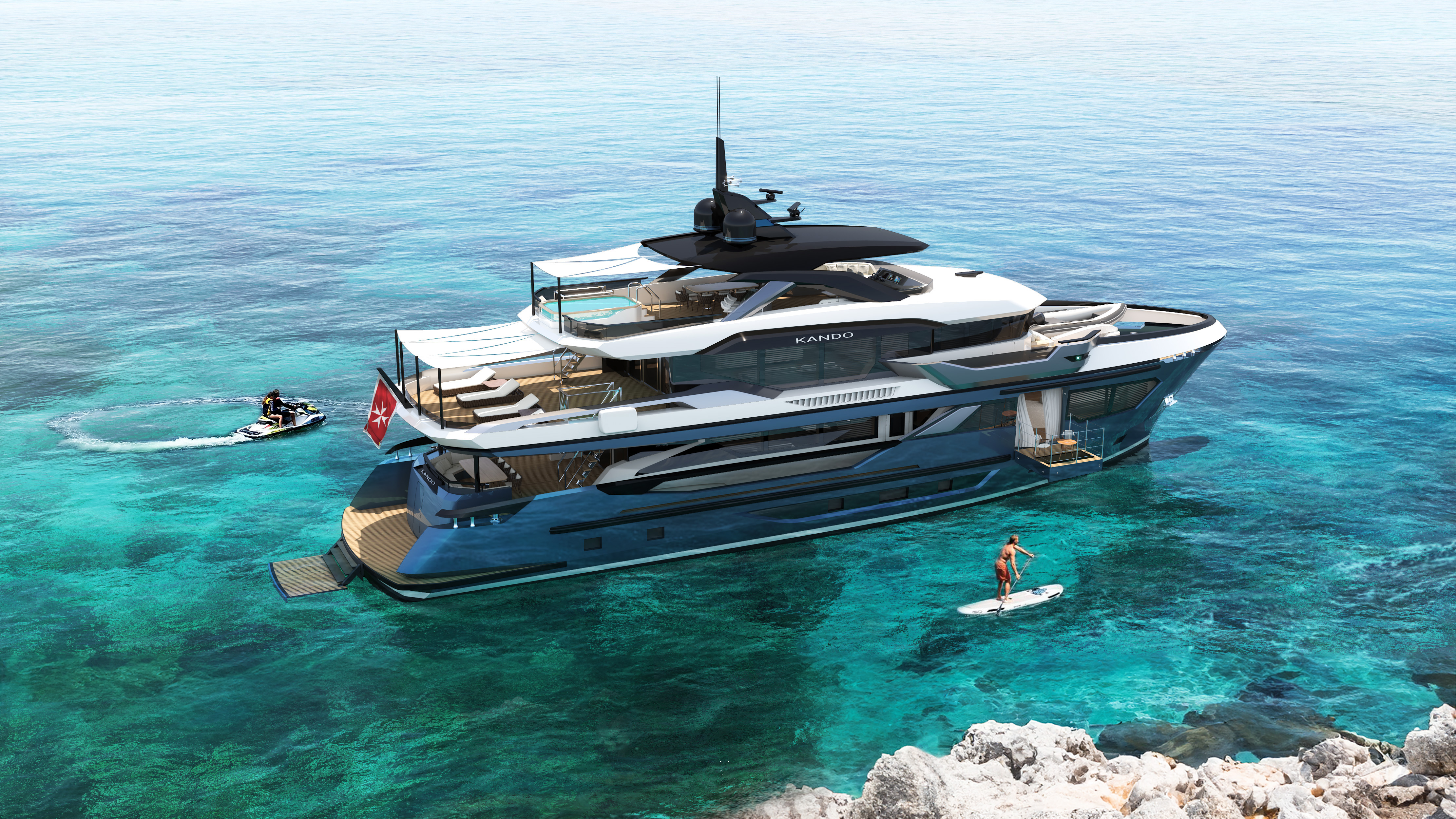 Ava KANDO110/3 Explorer Yacht for Sale