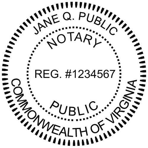 Virginia Notary Seal Embosser »