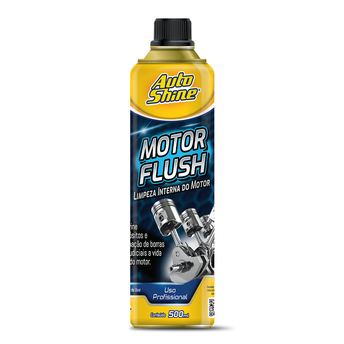 Manutenção MOTOR FLUSH 12 X 500ML AutoShine Empresa Brasileira