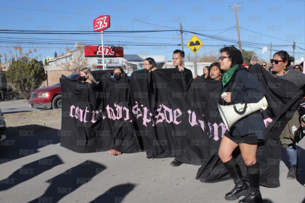 ¡Justicia para Vianey! Marchan por joven asesinada en Juárez