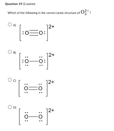 O2 2 Lewis Structure