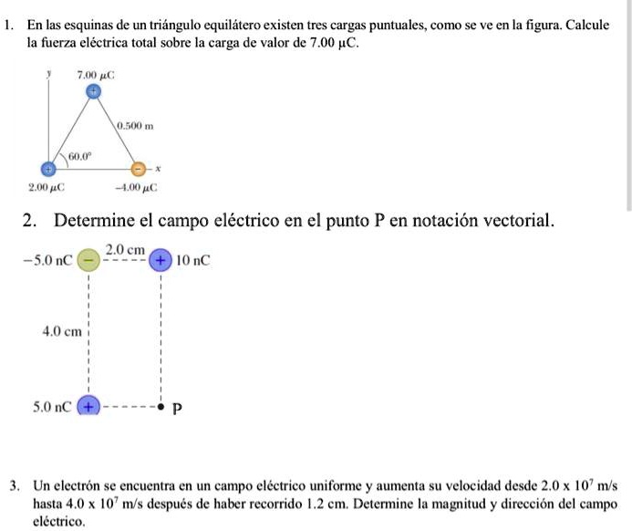 En las esquinas de un triangulo equilatero existen tr… SolvedLib