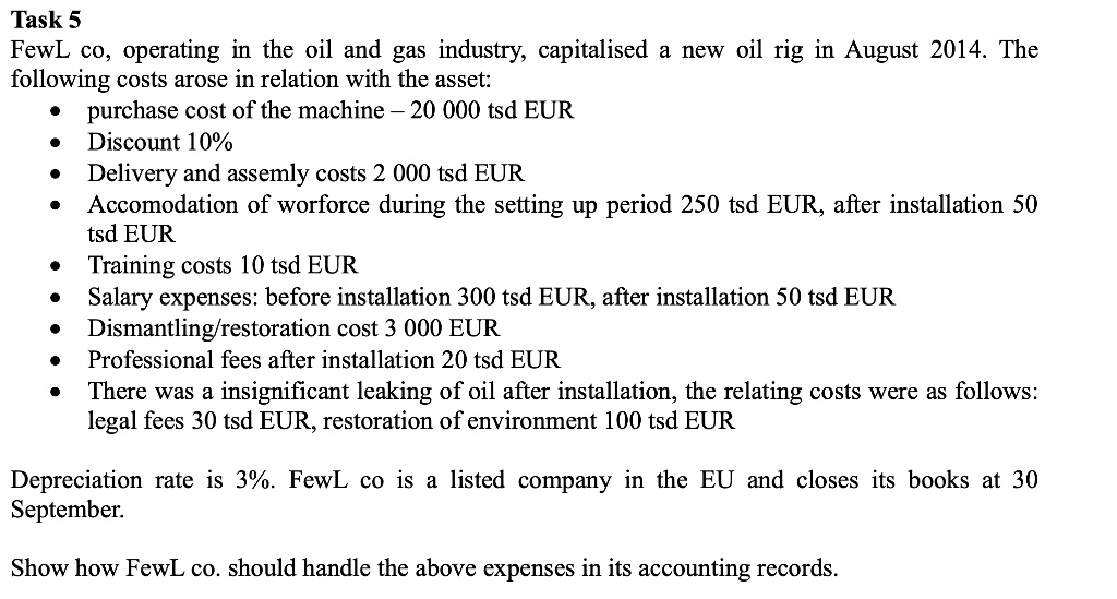 VIDEO solution IFRS please, I know that I can capitalize all the costs