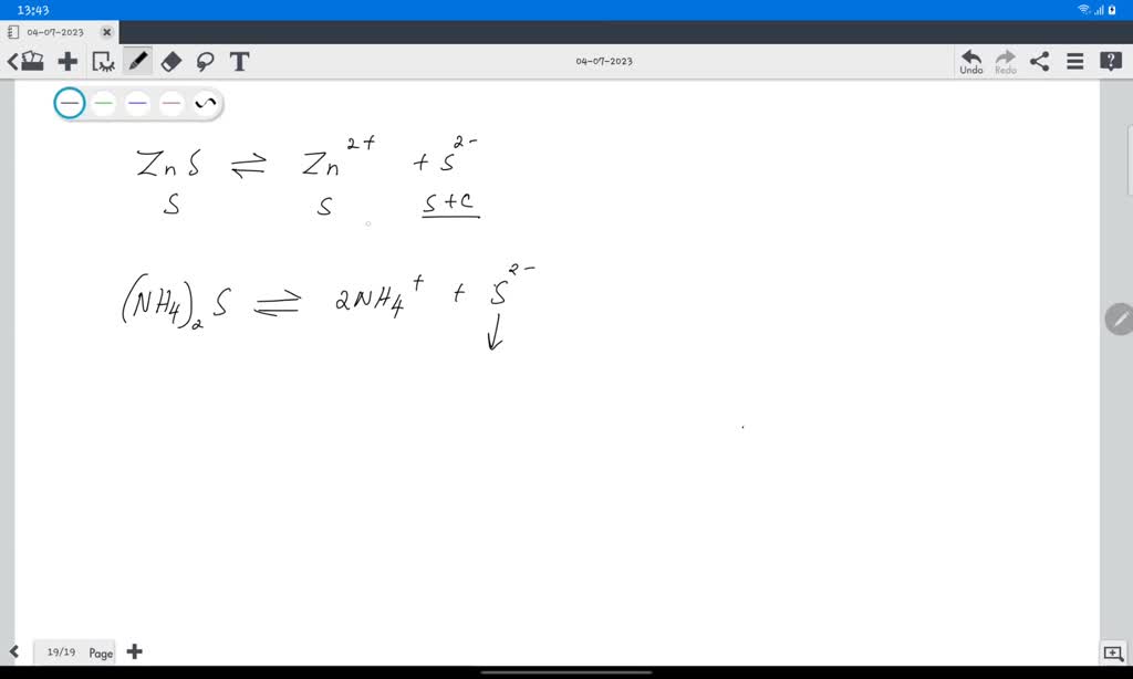 SOLVED The Solubility Product Constant for zinc sulfide is 2.0x10^25