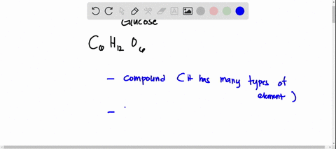 Solved: Which Statement Correctly Describes Glucose (C6H12O6)? A. It Is Made Of Matter And Contains Twenty-Four Molecules. B. It Is An Element Made Of Three Types Of Atoms. C. It Is An