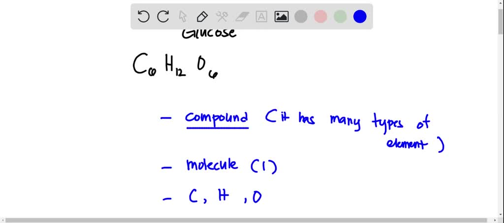 Solved: Which Statement Correctly Describes Glucose (C6H12O6)? A. It Is Made Of Matter And Contains Twenty-Four Molecules. B. It Is An Element Made Of Three Types Of Atoms. C. It Is An