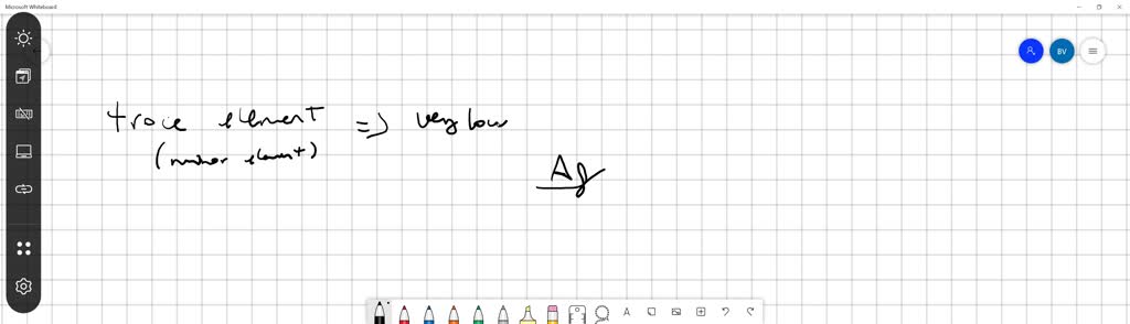 Solved: In The Term Trace Element, The Adjective Trace Means That (A) The Element Is Required In Very Small Amounts. (B) The Element Can Be Used As A Label To Trace Atoms