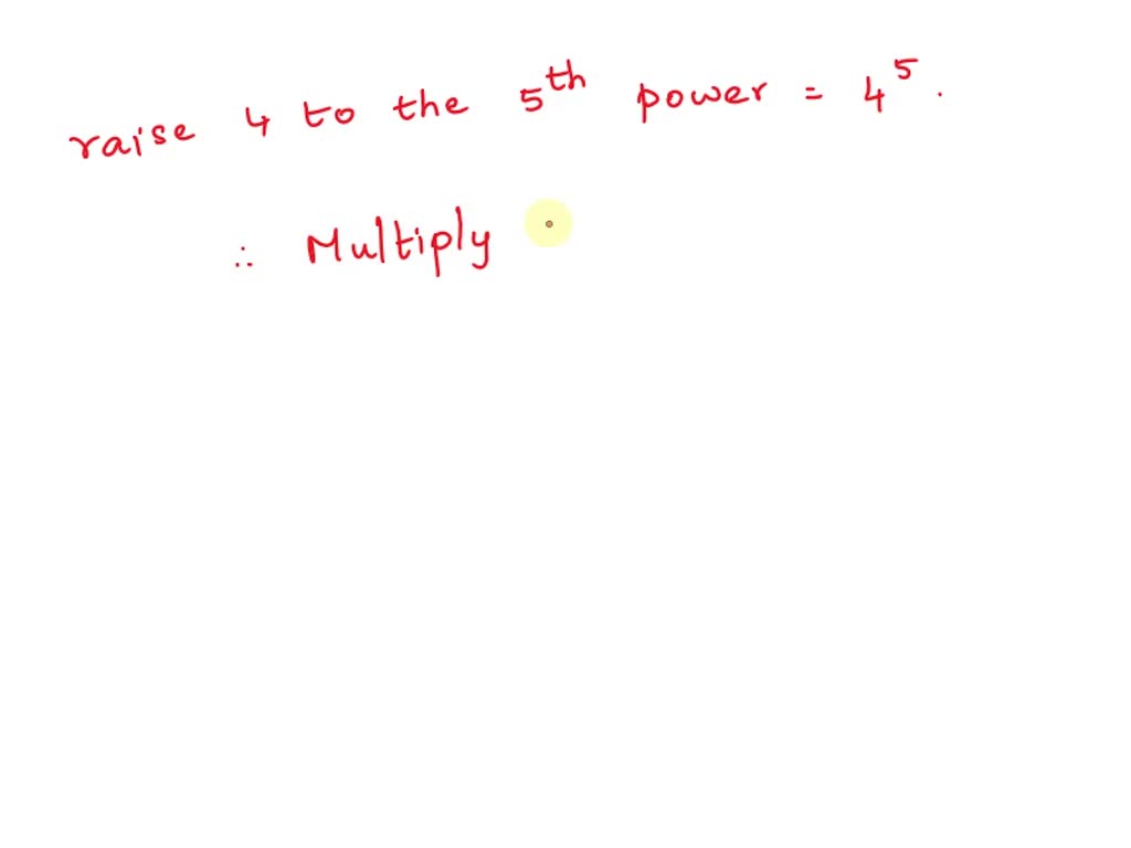 SOLVED: Write an expression for the sequence of operations described