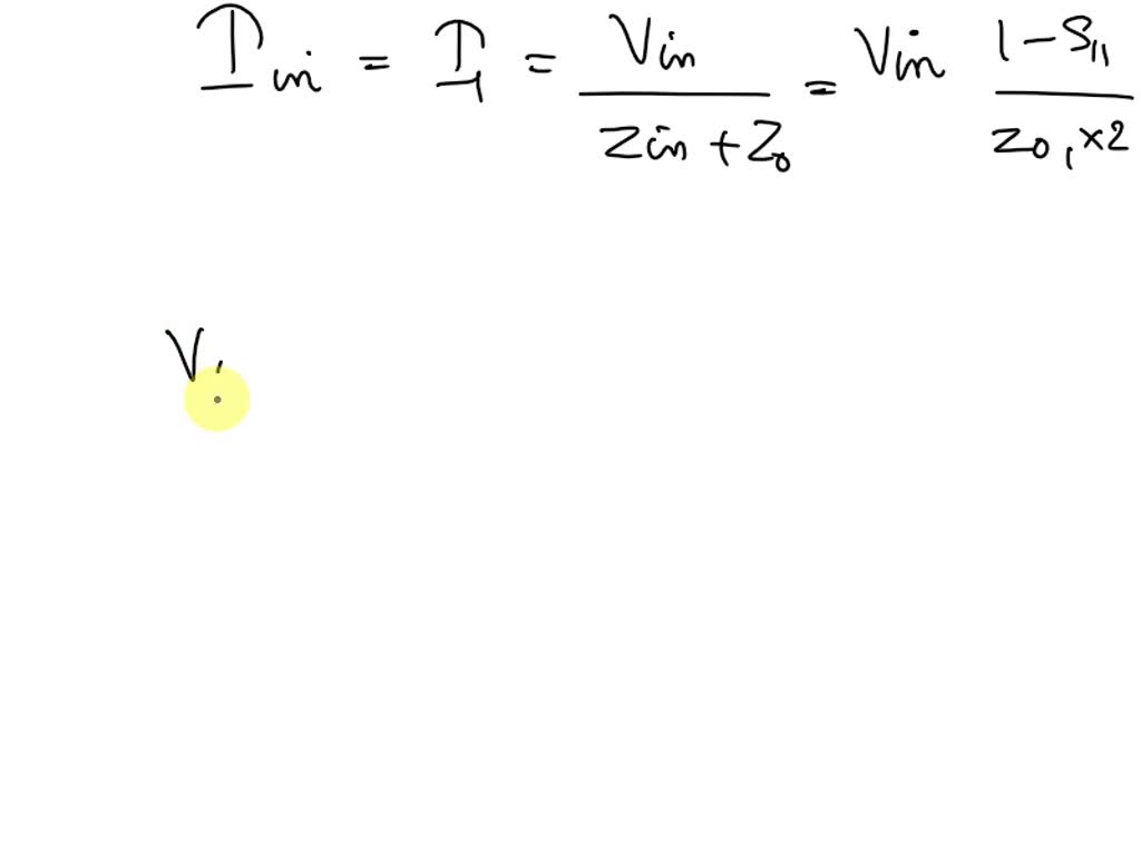 SOLVED Consider a 3dB attenuator in the form of a symmetric Tshaped