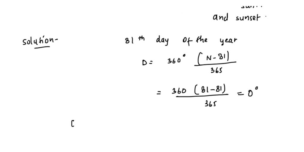 Find the hour angle at the sunrise and sunset on March 22 for a surface