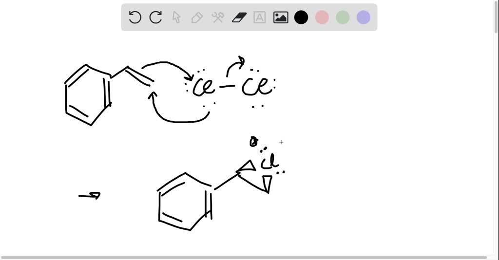 SOLVED Chlorine and bromine react In the dark WIth alkenes The