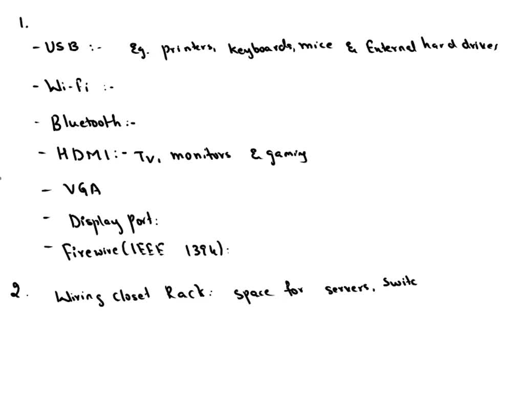 SOLVED: Besides Ethernet and the console cables, what are other ways to