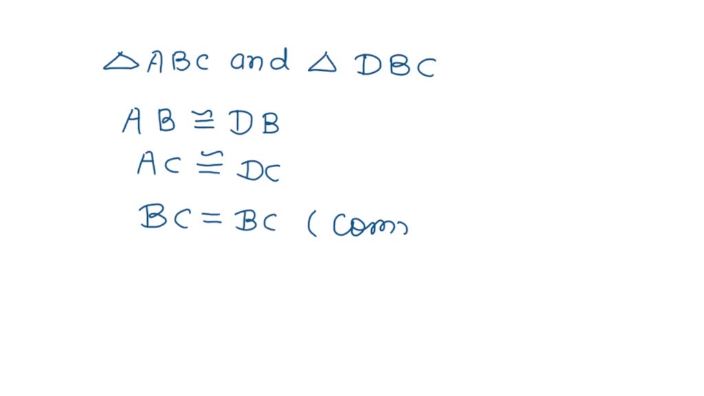 SOLVED XIT TICKET A. Name the triangle congruent to the given triangle