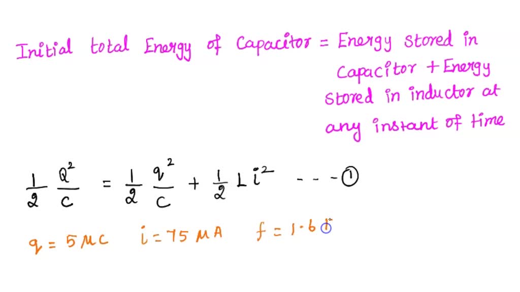 SOLVED An ideal oscillator has capacitance 2 AF and
