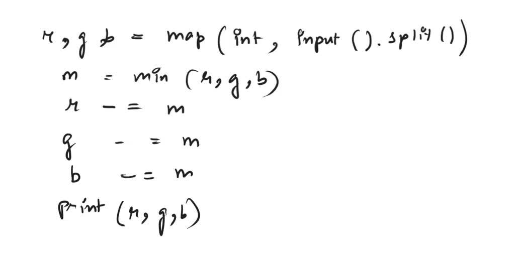 SOLVED 3.14 LAB Remove gray from RGB Summary Given integer values