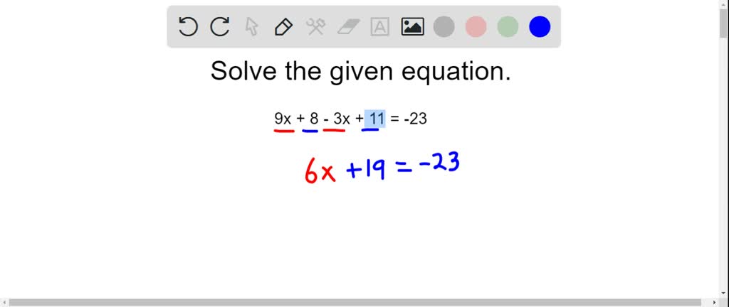 Solve 1-step equations - example 1 | Numerade