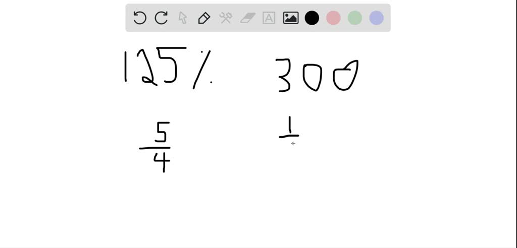 Find the percent of a number. 1.25 \ \text { of