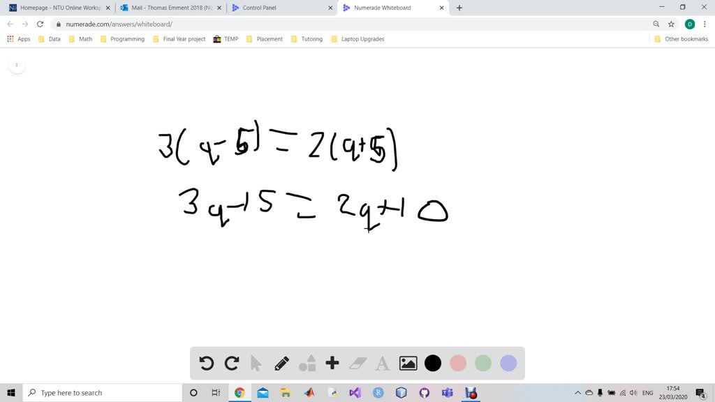 SOLVEDSolve each equation. Check your answer. 3(…