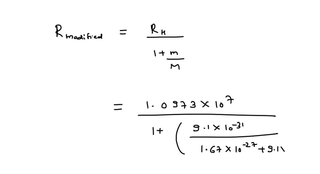 Calculate the value of Rydberg constant for the hydrogen atom taking