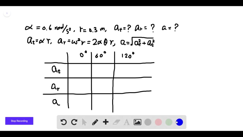 SOLVEDA flywheel with a radius of 0.300 m starts…