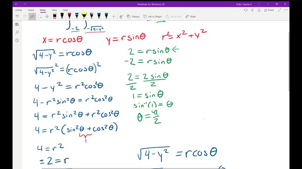 SOLVEDChange the Cartesian integral into an equi…