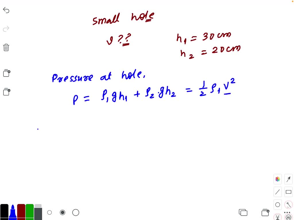 SOLVED Liquid kerosene flows through a Venturi meter; as shown in Fig