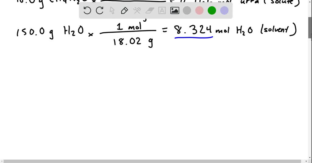 What is the vapor pressure in \mathrm{mm} Hg of t…