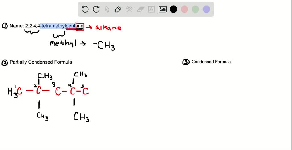 SOLVEDGive the condensed structural formula for